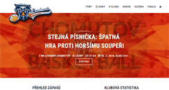 Desktop Screenshot of bk-chomutov.cz